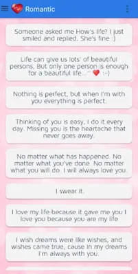 Love Status android App screenshot 4